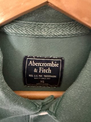 Polo Abercrombie & Fitch verde Talla XS
