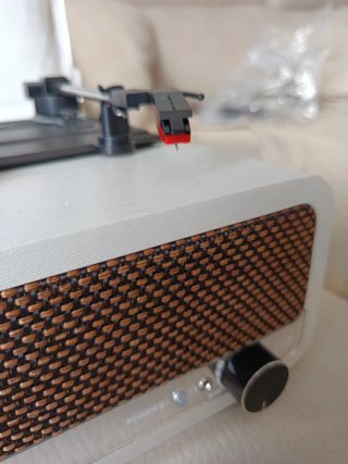Tocadiscos Udreamer Blanco y Marrón