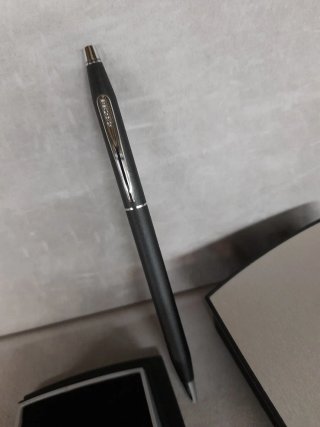 Bolígrafo Cross Negro con Estuche