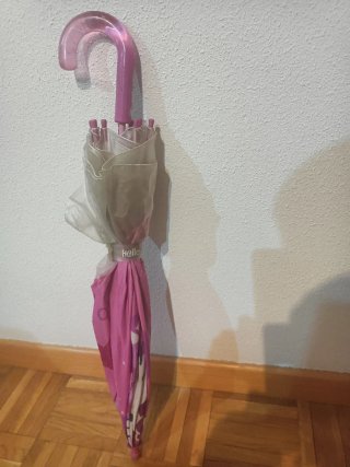 Paraguas Hello Kitty para niña