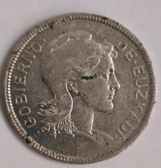 Monedas Guerra Civil España de 1937