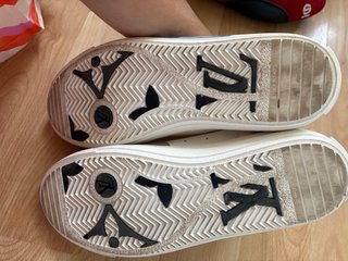 Sneakers Louis Vuitton Bianche e Grigie