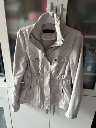 Chaqueta Zara Mujer Impermeable Talla M