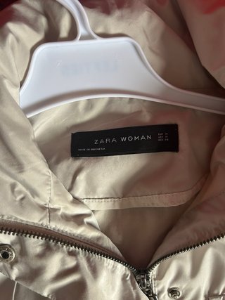 Chaqueta Zara Mujer Impermeable Talla M