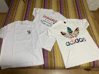 Pack 3 camisetas nuevas casual hombre talla M