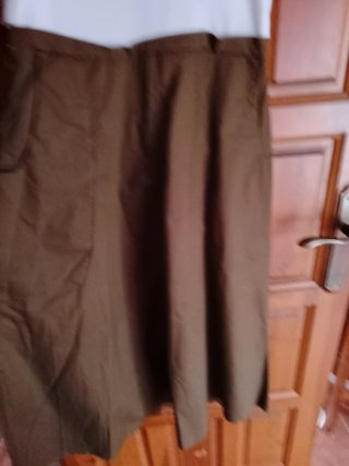 Vestido tirantes blanco y verde Talla L