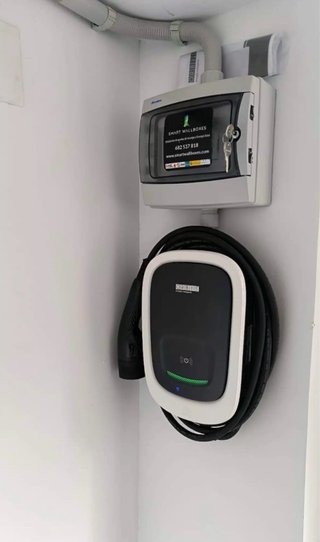 Instalación de cargadores electricos