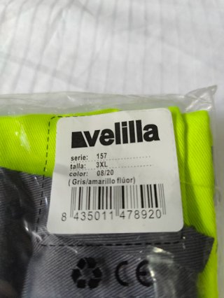 Pantaloncini da lavoro Velilla Grigi NUOVI