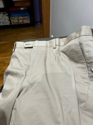 Pantalón beige El Hierro Regular Fit Talla 46