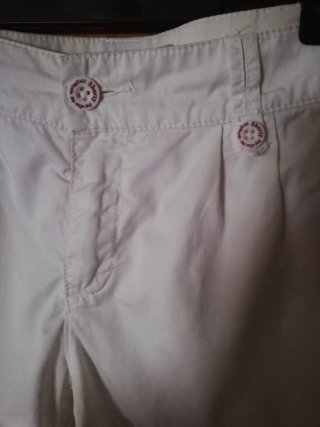 Pantalones cortos blancos Springfield mujer