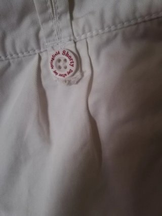 Pantalones cortos blancos Springfield mujer