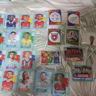 330 Cromos Mundial Fútbol (Messi, CR7)