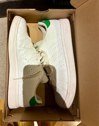 Zapatillas Adidas Blancas y Verdes