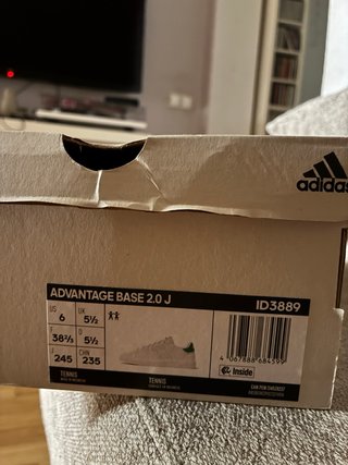 Zapatillas Adidas Blancas y Verdes