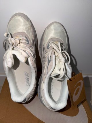 Asics Gel Zapatillas Deportivas Gris Blanco