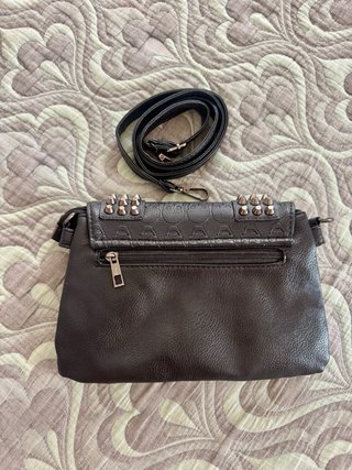 Bolso Rock Mujer Piel Sintética Negro