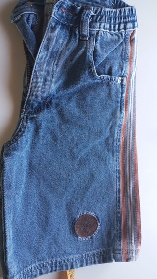 Pantalón corto vaquero niño