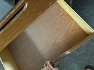 Mueble con puertas de armario empotrado