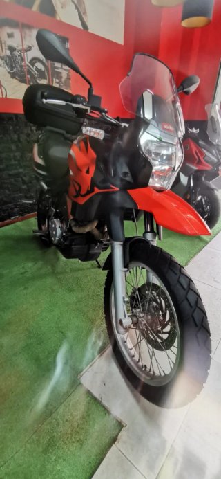 Aprilia Pegaso 650 Trail Naranja/Negra