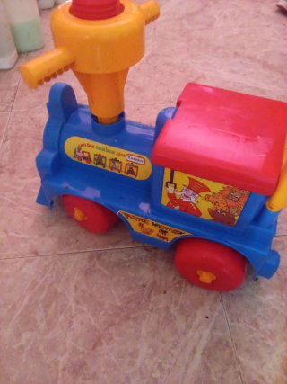 Correpasillos Tren Azul y Rojo