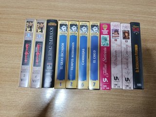 Lote 9 Películas VHS Clásicas