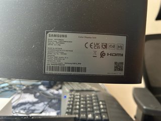 Monitor curvo Samsung 27 LS27C366EAUXEN 4K