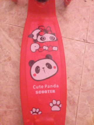 Patinete infantil 3 ruedas panda