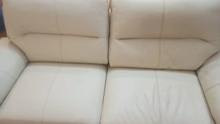 Juego de 2 sofás polipiel
