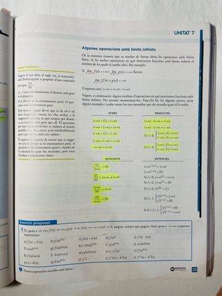 Matemàtiques, 2 Batxillerat, Programa Emmy Noet...