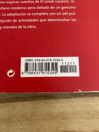Libro El Conde Lucanor