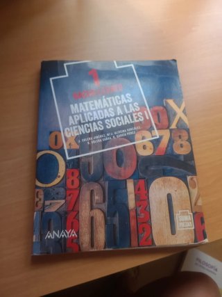 Matemáticas aplicadas a las ciencias sociales I...