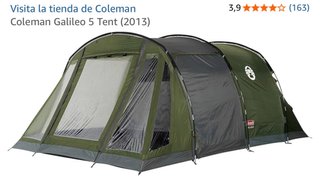 Tienda de campaña Coleman Galileo 5