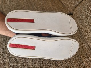 Zapatillas Prada Denim Azul