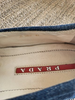 Zapatillas Prada Denim Azul