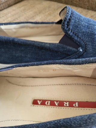 Zapatillas Prada Denim Azul