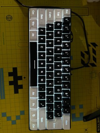 Ratón Gaming Negro Led y teclado gaming led HXSJ
