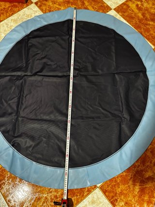 Piscina para perros usada una vez