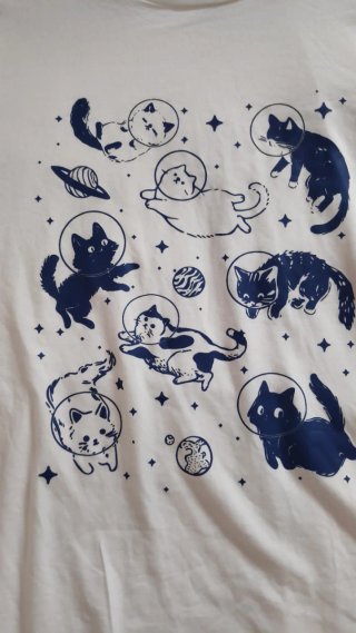Camiseta vintage estampada de Shein.