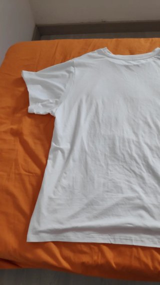Camiseta vintage estampada de Shein.