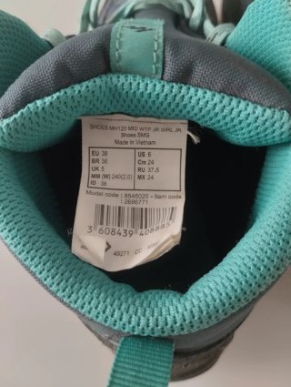 Botas de montaña y trekking Talla 38