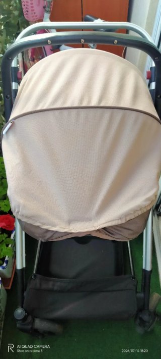 Carro de bebé plegable