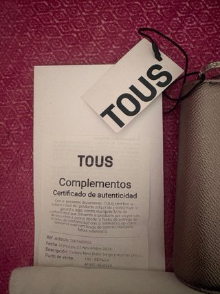 Cartera Tous Minedero Mujer