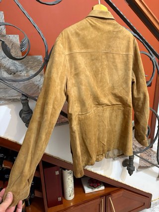Giacca in vera Pelle Scamosciata Vintage