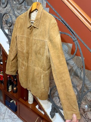 Giacca in vera Pelle Scamosciata Vintage