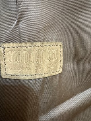 Giacca in vera Pelle Scamosciata Vintage