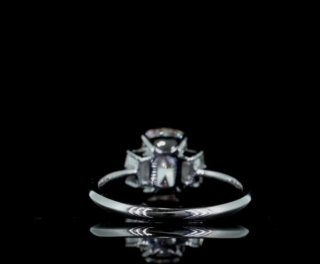 Anillo de diamante rosa 2,01 quilates