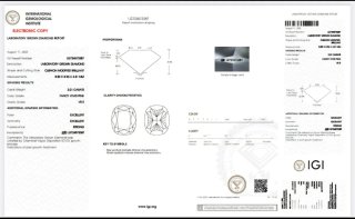 Anillo de diamante rosa 2,01 quilates