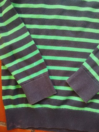 Jersey Tommy Hilfiger Rayas Azul y Verde