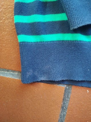Jersey Tommy Hilfiger Rayas Azul y Verde