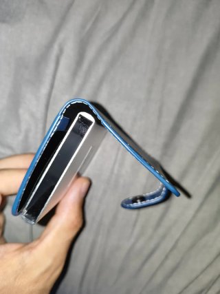 Tarjetero Billetero Azul Nuevo